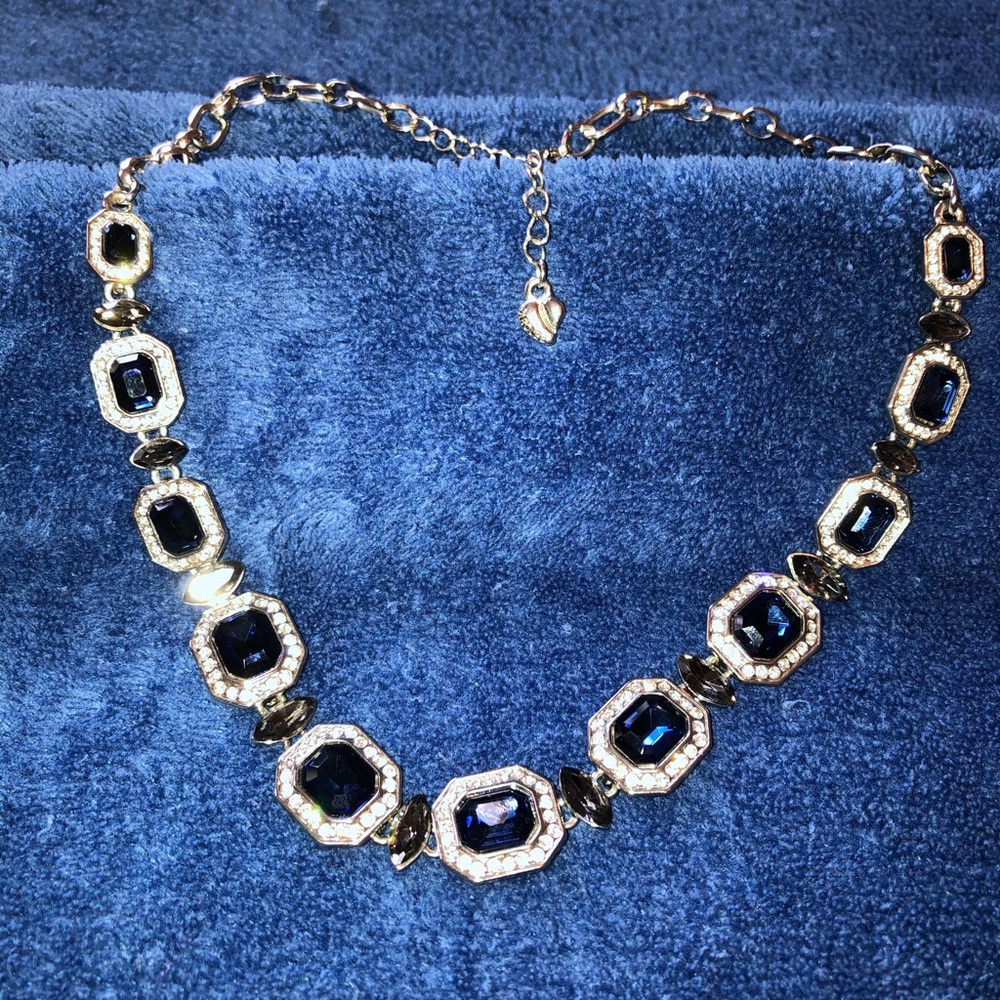 Sapphire Color Necklace